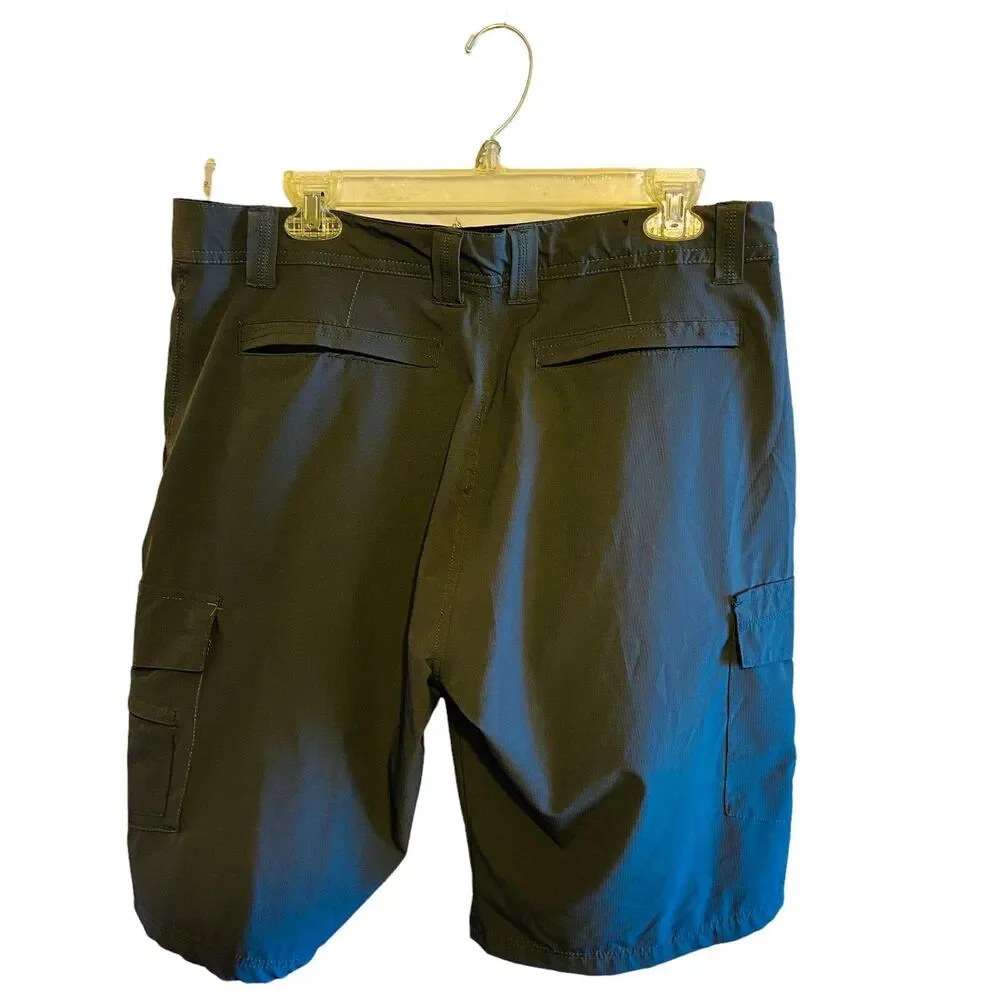 #8686 OCEAN CURRENT MENS CARGO FISHING HICKING GOLF GREEN SHORT SIZE 36